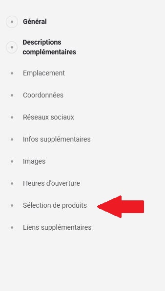 Panier Québec - Tutoriel - Menu Forfait Premium