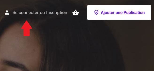 Panier Québec - Tutoriel - Menu - Se connecter